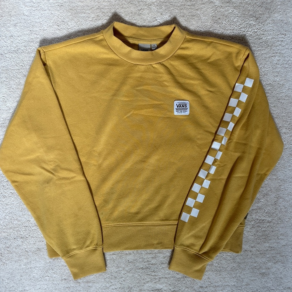 Yellow Vans sweater